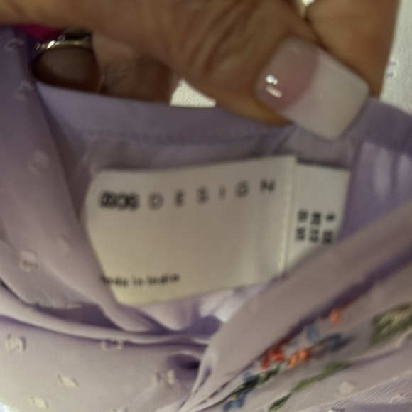 Elegant Lavender Floral Dress brand new never been worn - Picture 2 of 3